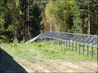 markställning Arvika MEGA-SOL solpark